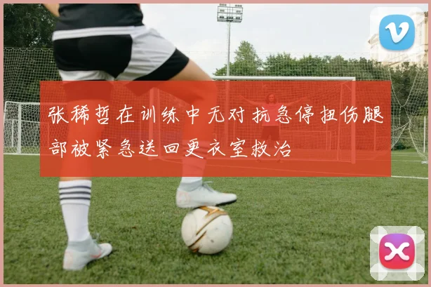 张稀哲在训练中无对抗急停扭伤腿部被紧急送回更衣室救治
